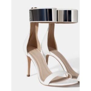 ZARA Ankle Strap Sandal Heels